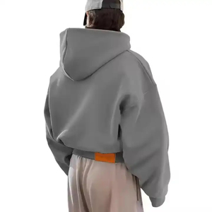 Sudadera con Capucha 100% Algodón para Hombre, Sudadera de Forro Polar Grueso para Invierno y Otoño, Tallas hasta 6XL - Product Image 2