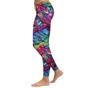 Leggings Deportivos de Cintura Alta 2024 para Yoga, Gimnasio y Ejercicio, Suaves, Transpirables, de Secado Rápido, para Mujeres Jóvenes, Personalizables con Logotipo OEM - Product Image 4