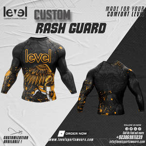 Wholesale <b>Short</b> Sleeves Mens Shark <b>Skin</b> Swim Rash Shirts Surf Rash Guards for Men - Product Image 2