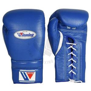 Gants de boxe bleu foncé et ensemble de boxe en gagnant tout neuf personnalisation disponible pour l'ensemble - Product Image 2