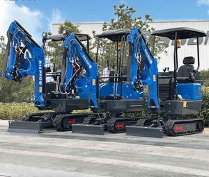 Excavatrice sur chenilles 4 tonnes 5 tonnes Mini pelleteuse 5 t Digger Bagger avec accessoires en option - Product Image 5