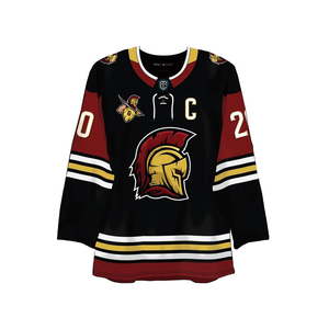 Maillots de hockey sur glace d'équipe personnalisés tissu durable broderie de logo conception personnalisée impression par sublimation service maillots de hockey - Product Image 1