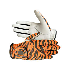 Gants de golf en cuir véritable de haute qualité pour femmes meilleur prix emballés sur mesure pour la main gauche et droite prise facile - Product Image 5