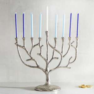 Candelabro Menorá de 9 Brazos de Estilo Único para Velas, Precio al por Mayor, Decoración de Mesa para Eventos Judíos y Bodas - Product Image 6