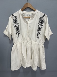 New Fashion Deep V Neck Short Fashionable Western -style Designs for Small Quantity Clothing Manufacturer Wear Women Soft Cotton - Product Image 2