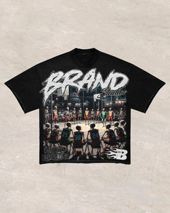 Camiseta de sublimación de algodón de alta calidad de diseño personalizado y conjunto corto con diamantes de imitación para hombres y mujeres imprime tu propio diseño - Product Image 5