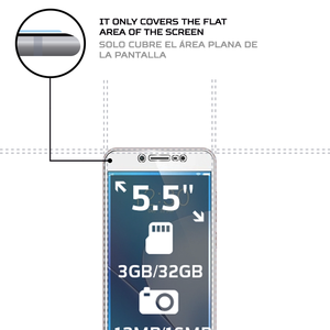 ANTISHOCK <b>Screen</b> Protector for Vivo Y66 with MT6750 Premium Phone <b>Cover</b> - Product Image 3