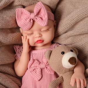 <span class=keywords><strong>Muñeca</strong></span> Reborn de Silicona de Cuerpo Completo de 16 Pulgadas, Modelo <span class=keywords><strong>Nancy</strong></span> de Babeside, Bebé Recién Nacida Dormida con Chupete, Juguete Infantil Realista - Product Image 2