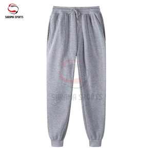 Factory Price Fleece Trousers Custom Sizes Colors Men's Fleece Sweatpants Winter Washed Running Men's <b>Pants</b> & Trousers - Product Image 6
