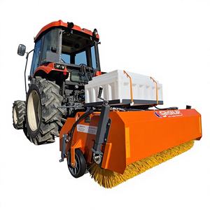 Accesorio de barredora de calles SAYGINLAR con escoba lateral y sistema de riego por bomba (montado en la parte trasera del tractor, 1 año de garantía) - Product Image 1