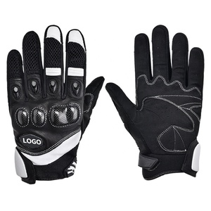 Guantes de moto para hombre dedo completo pantalla táctil Motocross carreras moto ciclismo equipo de protección - Product Image 1