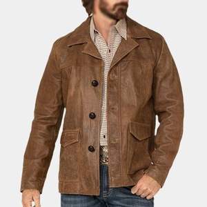 Veste en cuir Dirky - Product Image 1