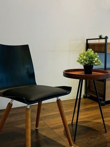 Table d'appoint ronde en bois de style nordique moderne, petite table basse pour salon, meubles de maison - Product Image 3