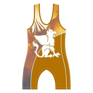 Maillot de lutte Grand uniforme de vêtements de sport Meilleur design Oem Vente en gros Combinaison de lutte en spandex pour hommes - Product Image 1