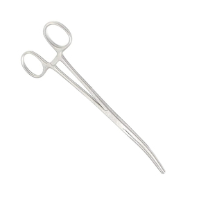 Fórceps hemostáticos largos curvos al por mayor fórceps de Cirugía General médica de 8 pulgadas de acero inoxidable alemán - Product Image 3