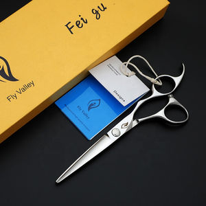 Tijeras de peluquería de acero inoxidable 440C de Japón, tijeras de corte de pelo de alta calidad, tijera de nuevo diseño con peines 2 en 1 - Product Image 3