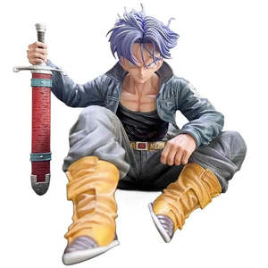 Figurine en résine de 30 cm du personnage Trunks de Dragon Ball Z, modèle ODM, nouveau style militaire, jouet pour collection et décoration intérieure - Product Image 1