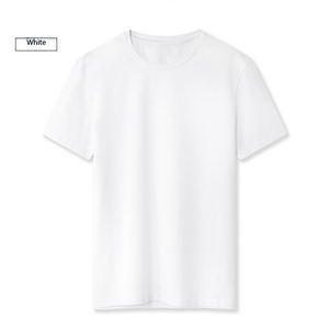 Camiseta Publicitaria de Manga Corta con Cuello Redondo, Ajuste Holgado, 180g, Algodón, Bordado con Logotipo Personalizado OEM, Precio de Fábrica de China y Bangladesh - Product Image 5