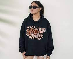 เสื้อฮู้ดผู้หญิง,เสื้อกันหนาวผ้าฝ้ายแบบสวมหัวมีฮู้ดสีพื้น - Product Image 5