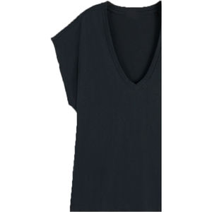 Camiseta Térmica de Manga Corta con Cuello Redondo, Estilo Urbano, Ecológica, Transpirable, para Mujer, Hecha de Felpa - Product Image 6