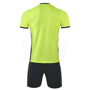 Uniforme de fútbol de Color sólido de alta calidad, uniforme de fútbol de poliéster 100%, uniforme de equipo de fútbol - Product Image 2