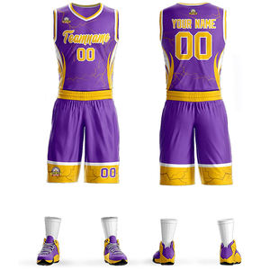 Nuevo Estilo de Uniformes de Baloncesto Unisex Personalizados, Transpirables, Estampados, Anti-UV, Sin Mangas, 100% Poliéster, Colores y Logotipo Personalizables - Product Image 6