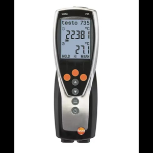 Testo 735-2 Multichannel Temperature Measuring Instrument OEM 2-Year Warranty - Product Image 1