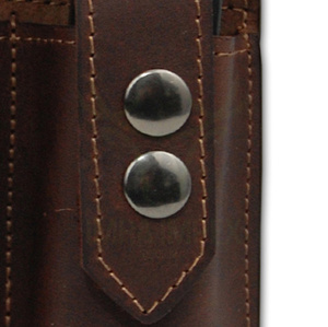 ซองหนังวัวแท้มีสไตล์ทนทานกระเป๋าใส่แก้วสองชั้นวางด้านบนส่งตรงจากปากีสถาน - Product Image 5