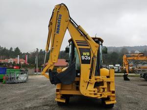 Chargeuse-pelleteuse Komatsu WB 93S d'occasion 2022, chargeuse frontale/mini-chargeuse, 200 tonnes, composants MOOG, roulement moteur, inspection vidéo, à vendre - Product Image 4