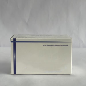 Custom Printed White Paper Packaging <b>Box</b> <b>For</b> Vitamin Tablets And Dietary Supplements <b>Empty</b> <b>Box</b> Manufacturer - Product Image 1