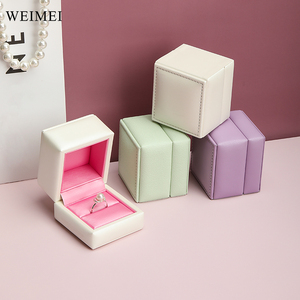 Caja de embalaje de pendientes personalizados con logotipo caja pulsera collar anillo de lujo éxito de ventas WEIMEI - Product Image 6