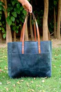 Ladies Shoulder Tote <b>Bag</b> Fashion Handbag Genuine <b>Leather</b> Large Office Capacity Purse 2025 New LTB-0272 - Product Image 2