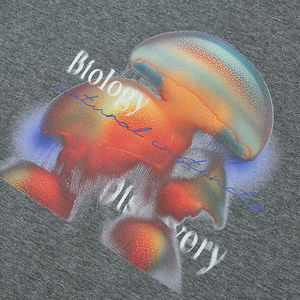 Fabricant de t-shirts surdimensionnés personnalisés pour hommes de haute qualité 100% coton 25% coton 75% polyester imprimé graphique 25% coton 75% - Product Image 4