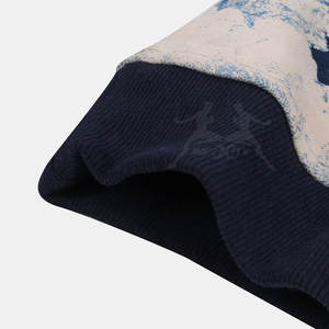 Sudadera cálida para hombre con forro polar para clima frío Sudadera básica con hombro caído y estilo informal - Product Image 5