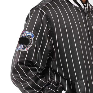 Nouvelle veste de baseball en satin élégante en promotion – Streetwear tendance, imperméable, coupe-vent, réversible, col montant pour homme - Product Image 5