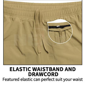 OEM Service Men's Casual Mid Waist Breathable Quick Dry Jogging Shorts New Arrival Private <b>Label</b> Wholesale - Product Image 5