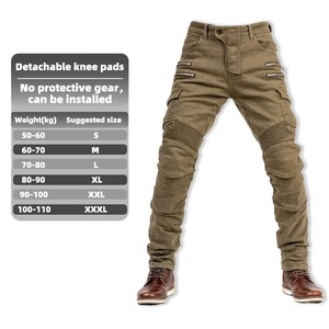 Pantalones de Motociclismo Cordura para Hombre, con Protección CE, Transpirables, Impermeables, Resistentes a la Abrasión, Vaqueros de Motociclista para Turismo - Product Image 5