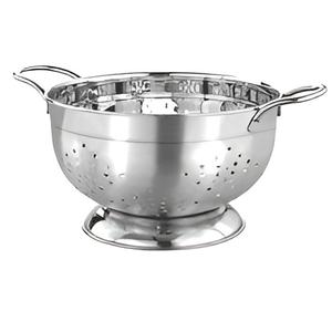 กระชอนสเตนเลสสำหรับล้างผักผลไม้กระชอนโลหะสำหรับงานหนัก - Product Image 4