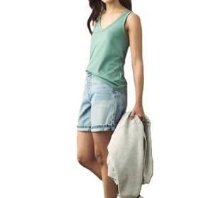 Gran oferta, ropa deportiva de verano para mujer, camiseta sin mangas transpirable, ropa deportiva sin mangas, ropa cómoda para hacer ejercicio, camiseta sin mangas para mujer - Product Image 6