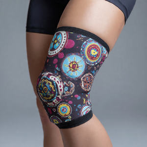 Manchon de genou et de coude en néoprène pour l'haltérophilie et la musculation, 7 mm, respirant, antidérapant, unisexe, entraîneur de musculation - Product Image 1