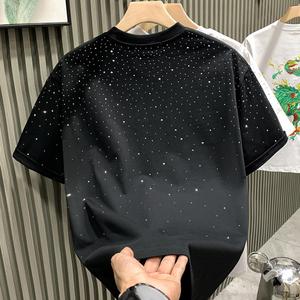 T-shirt décontracté à col rond pour hommes en gros | High Street Fashion 2024 | T-shirt à manches courtes d'été - Product Image 2