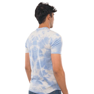 T-shirts lourds de haute qualité avec logo personnalisé T-shirts à manches courtes et à col rond de sublimation à motif solide - Product Image 4