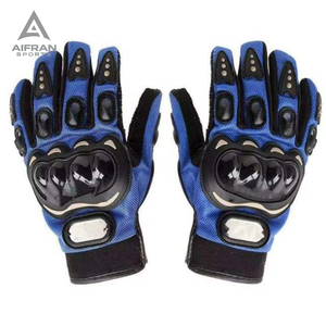 Guantes de Motociclismo Personalizados AIFRAN, de Cuero para Carreras, con Protección de Nudillos de Fibra de Carbono, Transpirables y Profesionales - Product Image 1