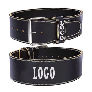 เข็มขัดยกน้ำหนักแบบใหม่เข็มขัดยกกระชับสำหรับทำโลโก้พิมพ์ลายสีออกแบบได้ตามต้องการสำหรับ2024 - Product Image 1