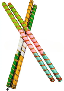 สีสันแท่ง dandiya raas favors, navratri dholki Sangeet Diwali Eid shaadi moshaadi dandiya haldi Decor, - Product Image 3