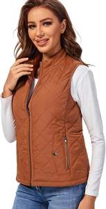 Vente directe d'usine Meilleure vente Veste d'hiver décontractée pour homme Vêtement d'extérieur de haute qualité Respirant Personnalisable Veste matelassée à col en V avec fermeture éclair - Product Image 6