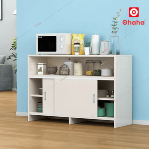 Armoire de cuisine coulissante multifonctionnelle moderne Ohaha avec bois d'ingénierie - TB081 - Product Image 1