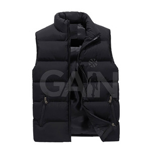 Chaleco Acolchado de Invierno para Hombre, Más Vendido, Informal, Transpirable, Ecológico, Cortavientos, Chaqueta Económica con Logotipo Personalizado, Nuevo Diseño - Product Image 1