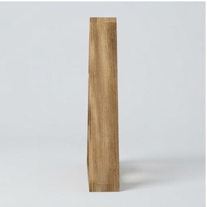 <b>Wooden</b> <b>Triangle</b> Shelf Geometric Minimalist Decorative Storage Rack Single-Piece Handcrafted Design - Product Image 4