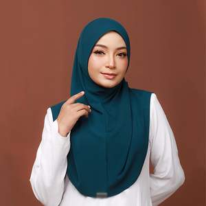 High Quality Premium Custom Summer <b>Hijab</b> Scarf Muslim Chiffon Plain Solid Colors Perfect Traditional Scarves Shawls Gift - Product Image 6